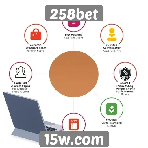 Principais recursos disponíveis no 258bet
